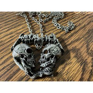 Original 1993 Metallica Pendant 20 inch Chain Heavy Metal Rock Goth